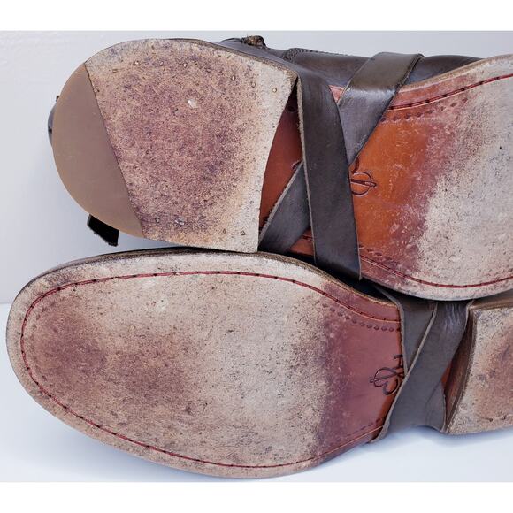 *RARE*~COLE , ROOD & HAAN CO. The Hague Smog Tall Harness Biker Boots Men's 9M - Picture 10 of 16